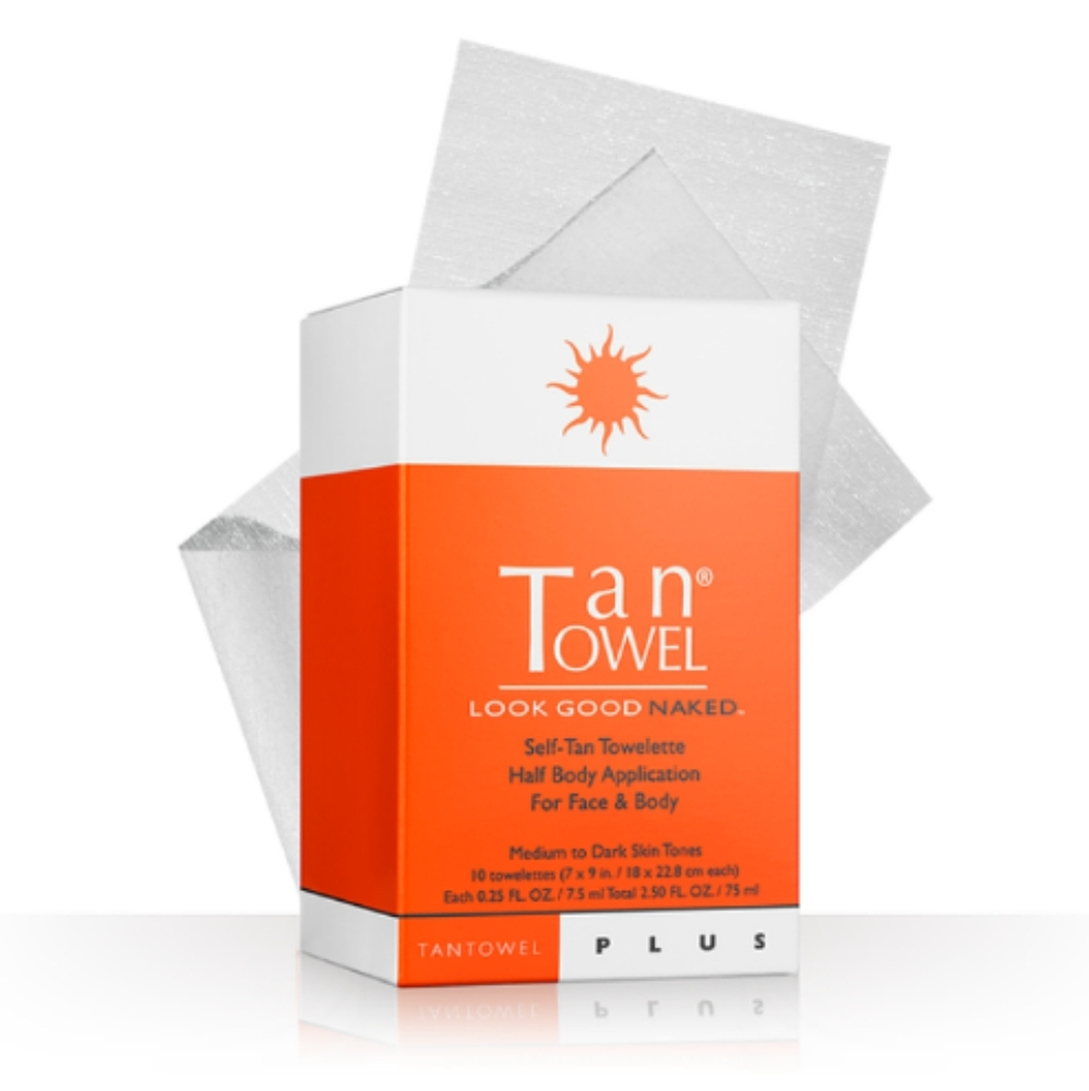 TanTowel Towelette 10 CT Box